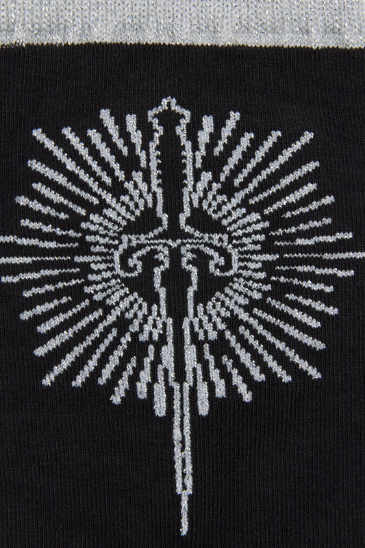 Dangerfield - Dagger Goth Socks - black
