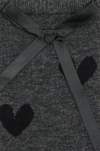 Dangerfield - Heart & Bow Socks - grey