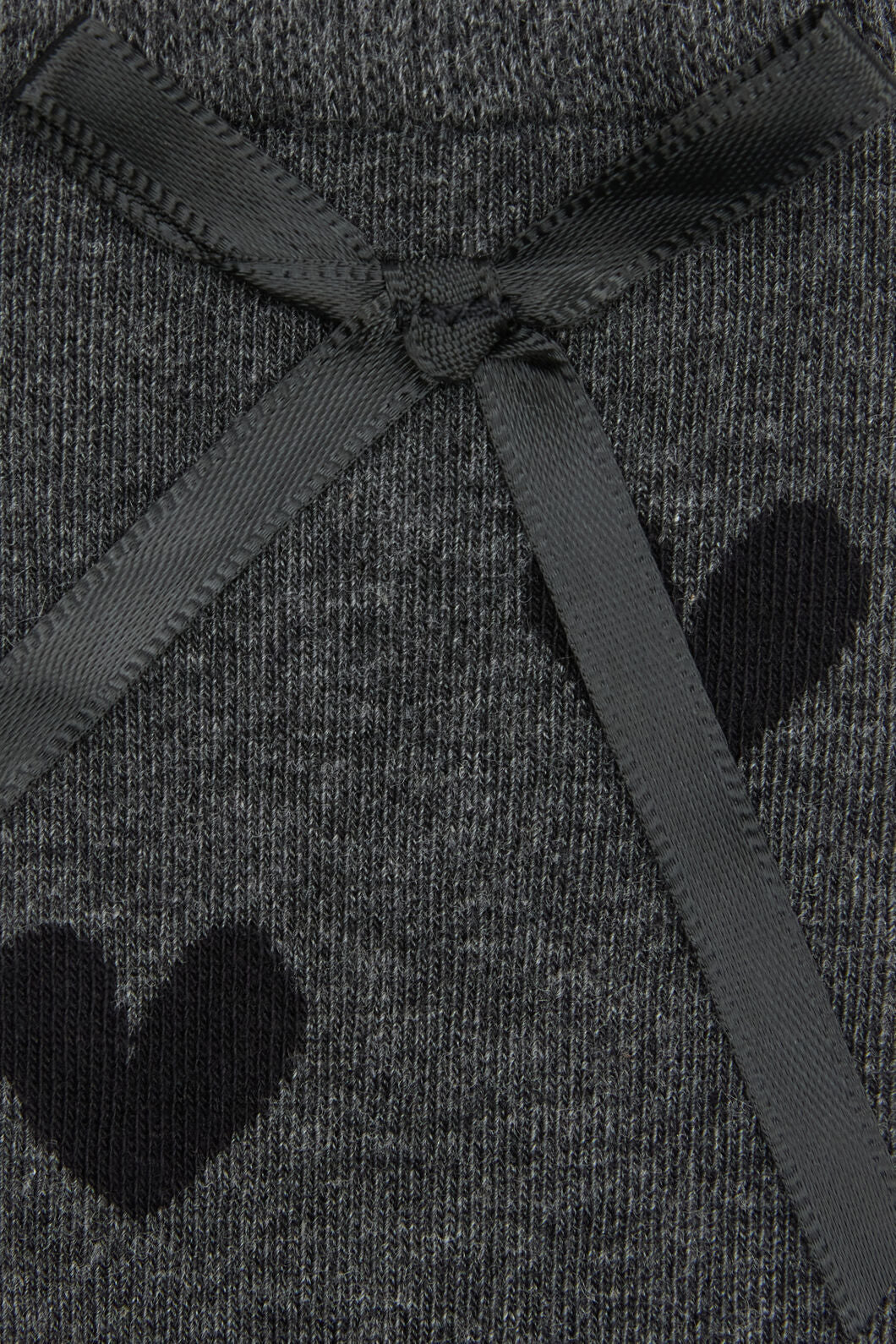 Dangerfield - Heart & Bow Socks - grey
