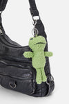 Dangerfield - Frog Plush Bag Charm - green