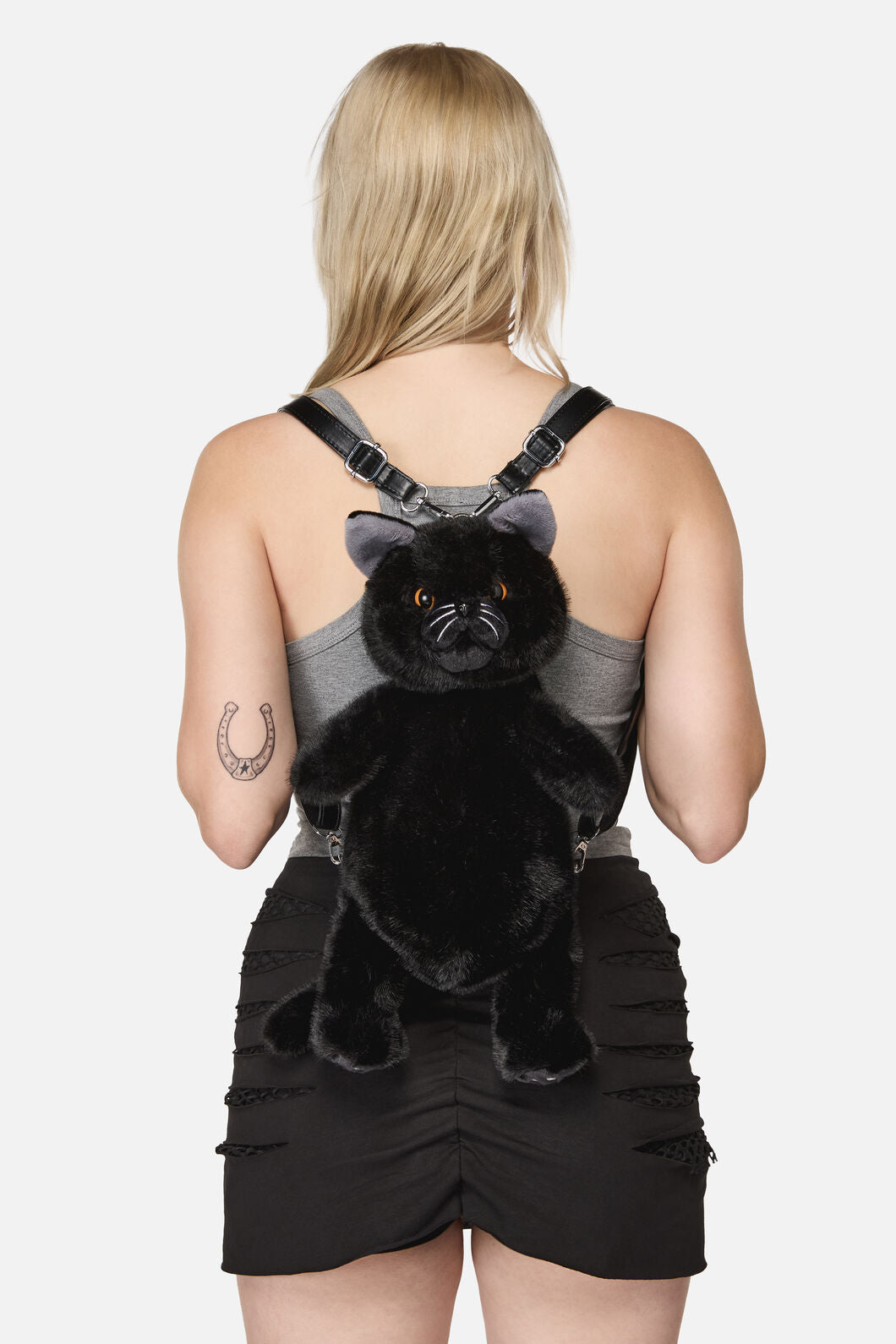 Dangerfield - Black Kitty Backpack - black
