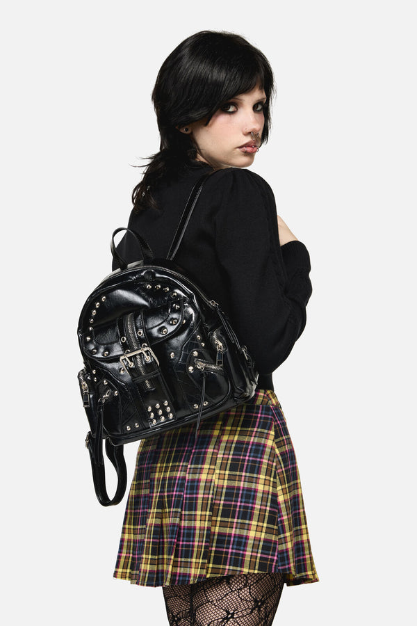 Dangerfield - Moto Stud Backpack - black
