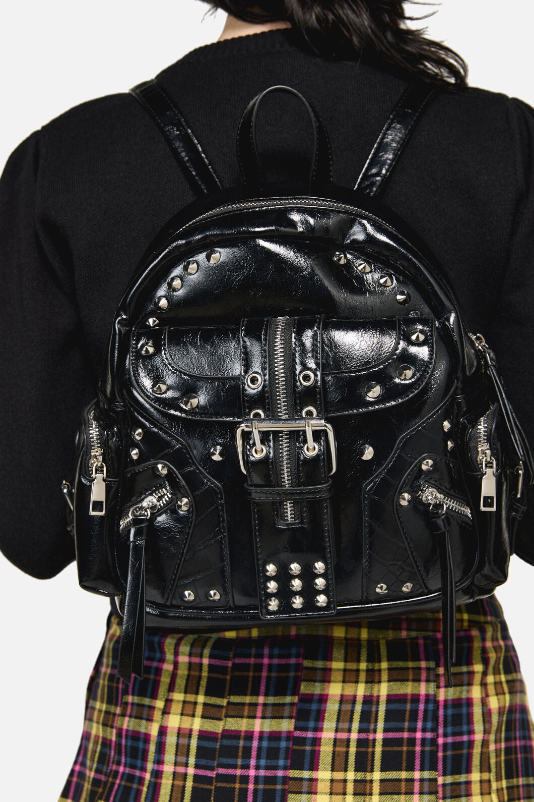 Dangerfield - Moto Stud Backpack - black