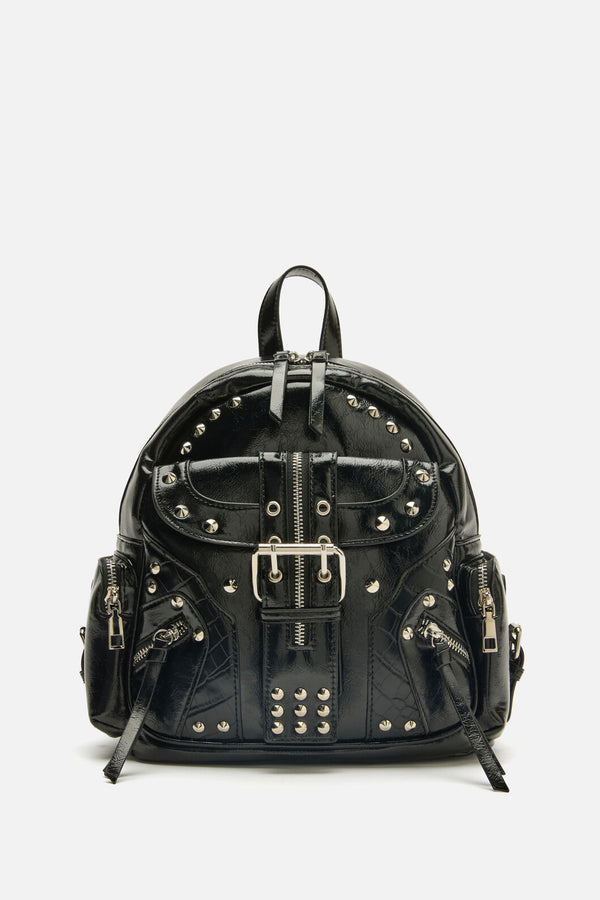Dangerfield - Moto Stud Backpack - black