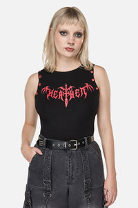 Dangerfield - Pyramid Stud Belt - black
