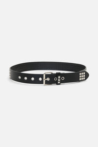 Dangerfield - Pyramid Stud Belt - black