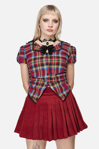 Dangerfield - Ribbon Ornate Neck Bow - black