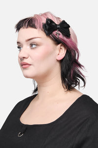 Dangerfield - Cross Bow Slide Hair Clip Set - black