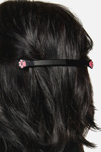 Dangerfield - Cat Paw Barrette Hair Clip - black