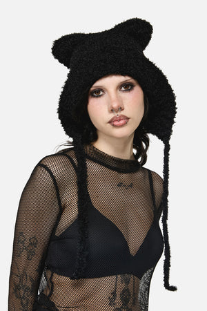 Dangerfield - Ears Beanie - black