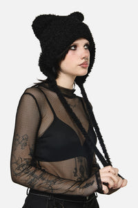 Dangerfield - Ears Beanie - black