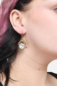 Dangerfield - Official Cat Portrait Earrings - multi