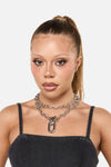 Dangerfield - Chunky Chain Necklace - silver