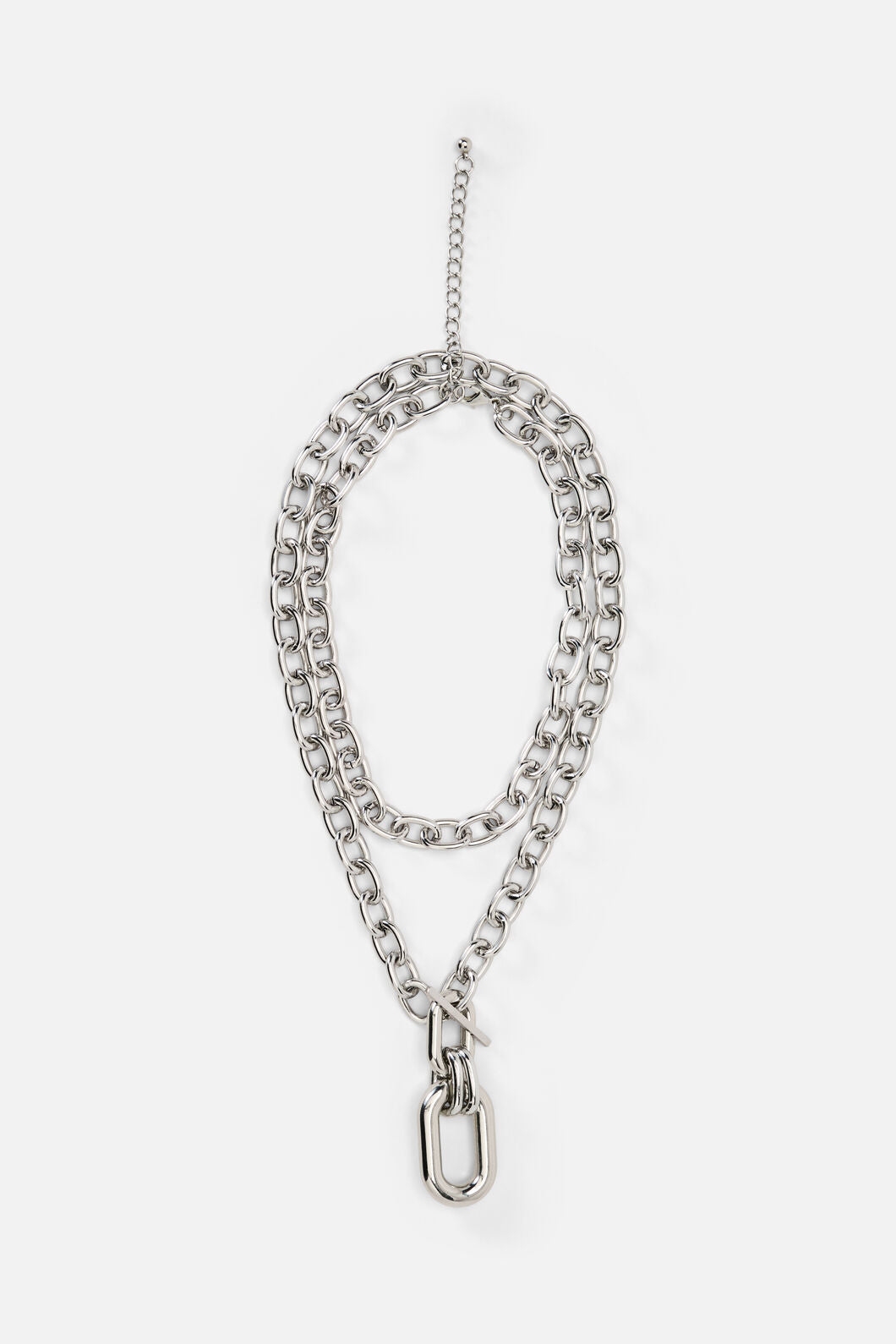 Dangerfield - Chunky Chain Necklace - silver