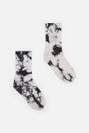 Dangerfield - Tie Dye Rib Socks - black