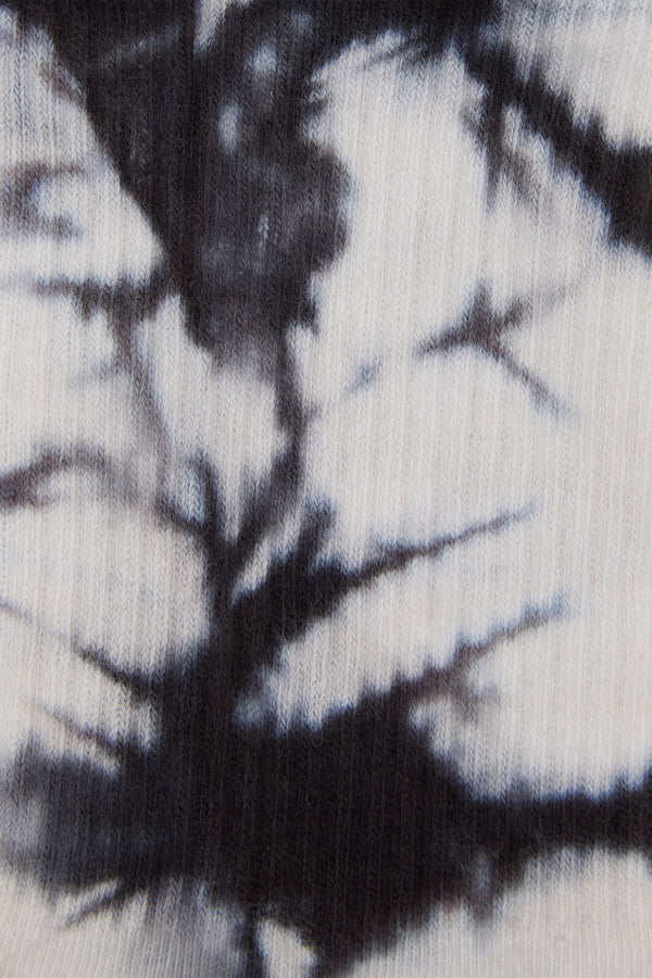 Dangerfield - Tie Dye Rib Socks - black