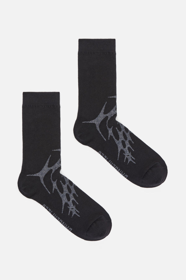 Dangerfield - Y2K Sigil Sock - black