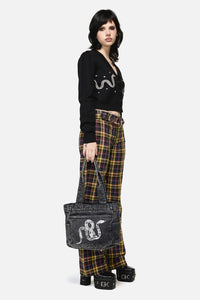 Dangerfield - Slithering Goth Printed Bag - black