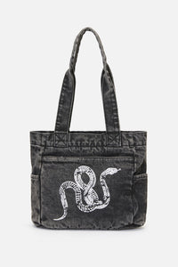 Dangerfield - Slithering Goth Printed Bag - black