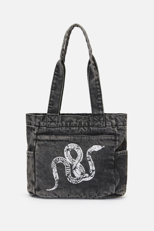 Dangerfield - Slithering Goth Printed Bag - black
