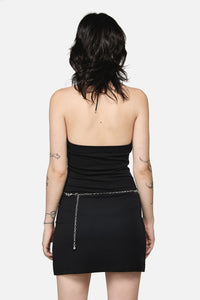 Dangerfield - Reptilian Chain Belt - silver