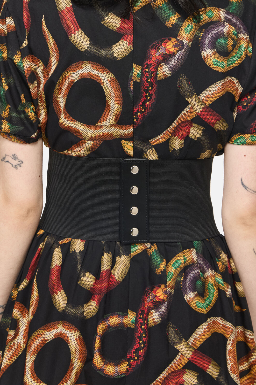 Dangerfield - Slithering Goth Waist Belt - black