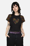 Dangerfield - Pyramid Stud Belt - purple