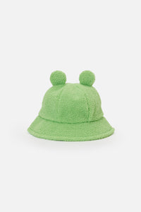Dangerfield - Winter Frog Hat - green