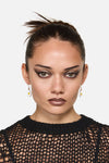 Dangerfield - Fried Egg Earrings - white-yellow