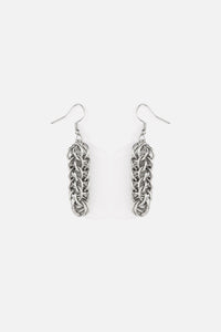 Dangerfield - Chainmail Earrings - silver