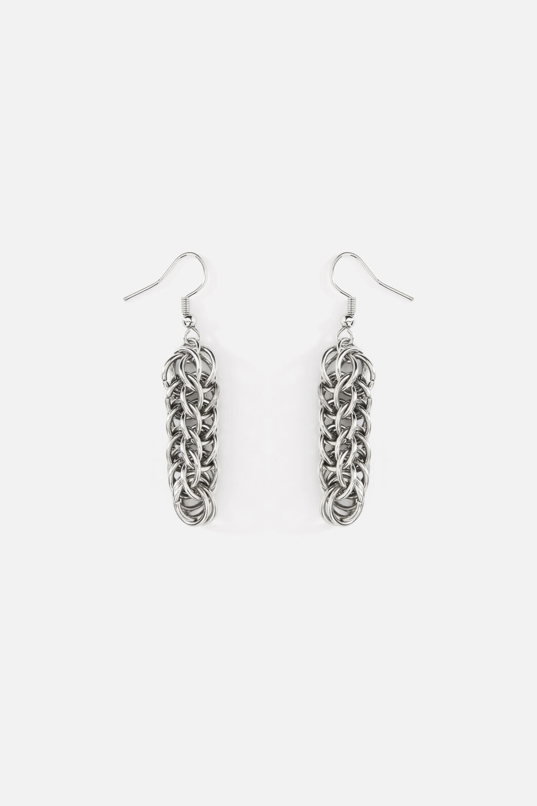 Dangerfield - Chainmail Earrings - silver