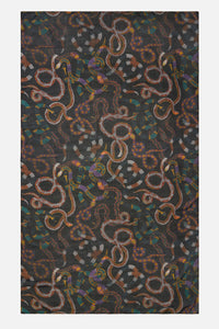 Dangerfield - Reptilian Scarf - black