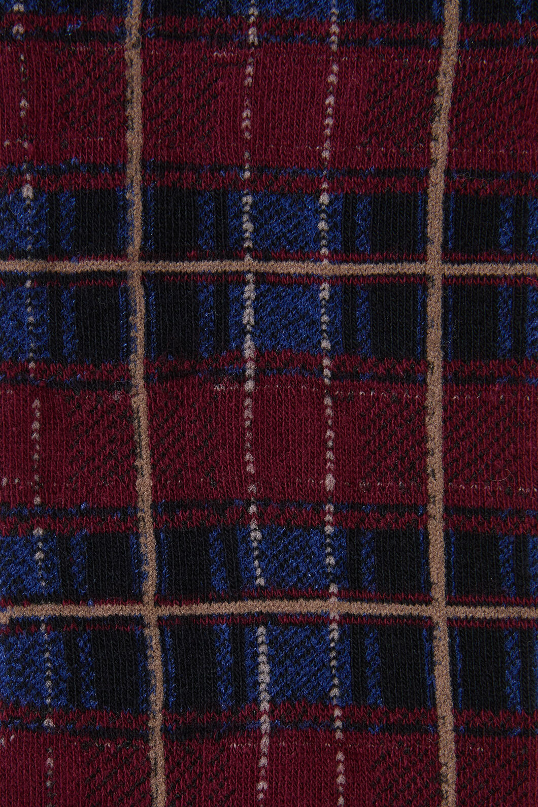 Dangerfield - Black Long Tartan Socks - black