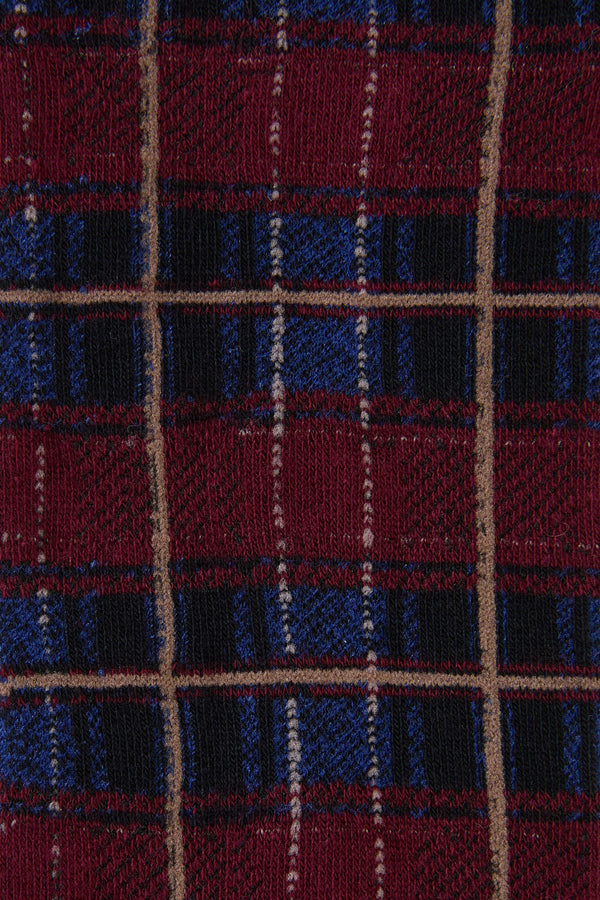 Dangerfield - Black Long Tartan Socks - black