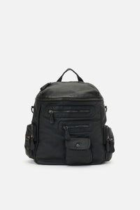 Dangerfield - Two Way Stud Backpack - black