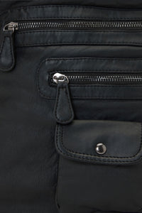 Dangerfield - Two Way Stud Backpack - black