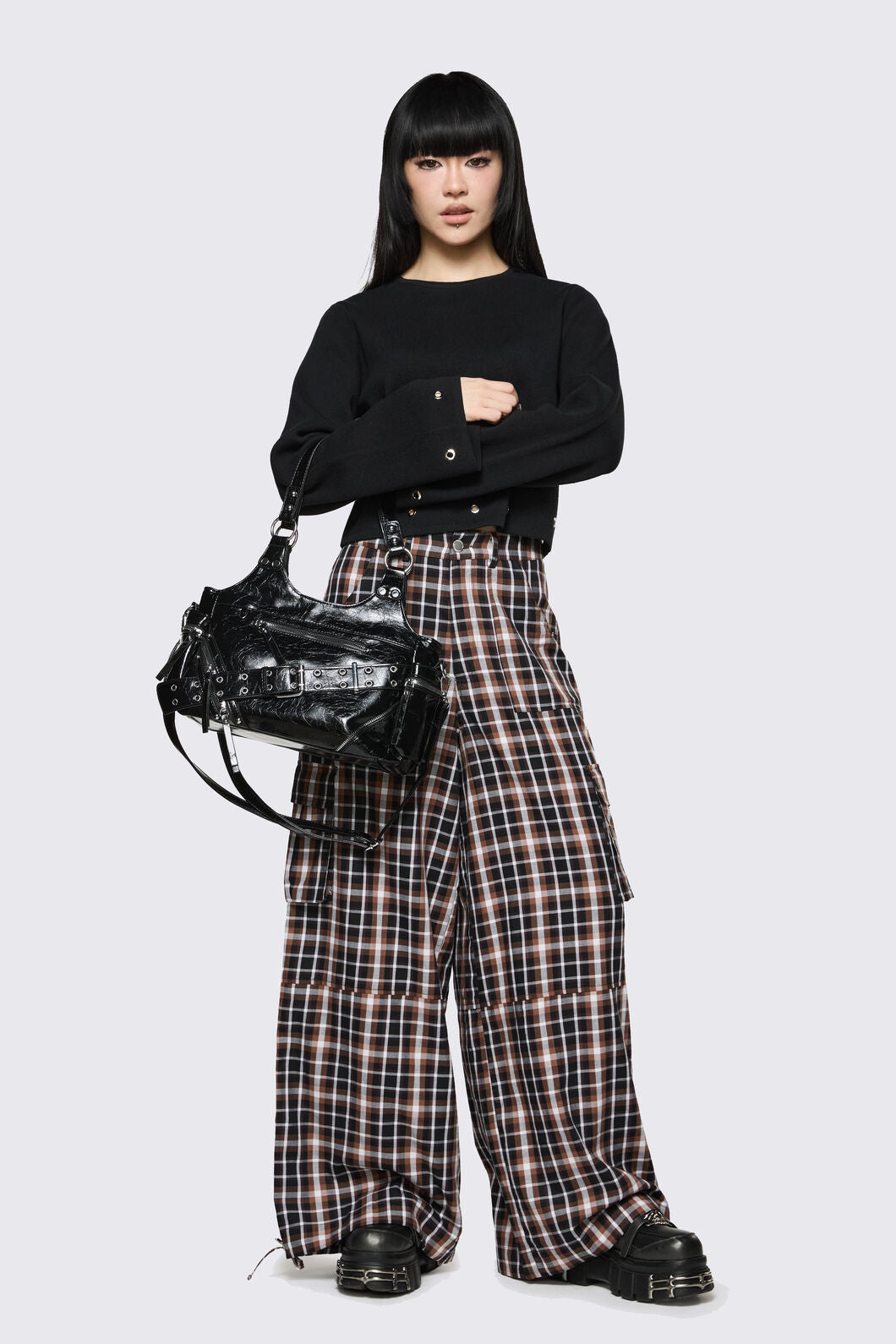 Dangerfield - Belted Shoulder Bag - black