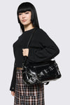 Dangerfield - Belted Shoulder Bag - black