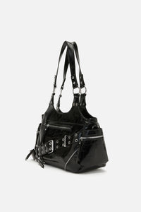 Dangerfield - Belted Shoulder Bag - black