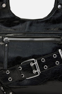 Dangerfield - Belted Shoulder Bag - black