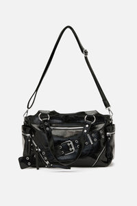 Dangerfield - Belted Shoulder Bag - black