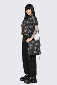 Dangerfield - Archangel Printed Bag - black