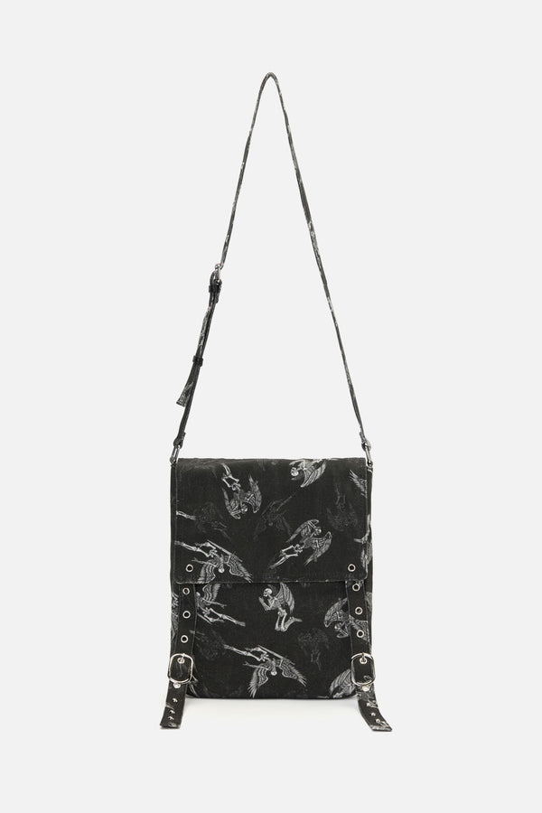 Dangerfield - Archangel Printed Bag - black
