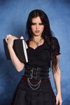 Dangerfield - Buckle Chain Waist Belt - black