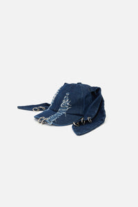 Dangerfield - Distressed Ears Cap - indigo