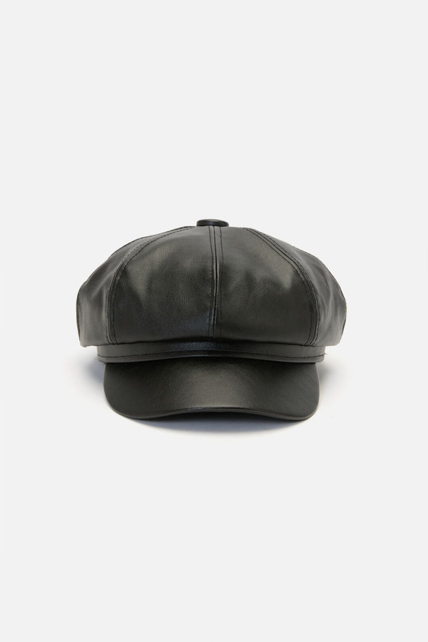 Dangerfield - PU Page Hat - black