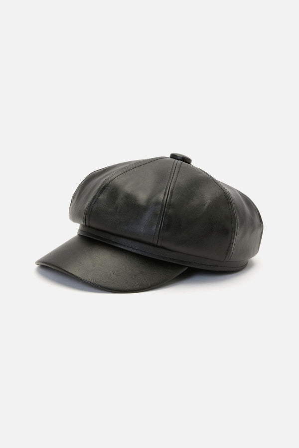 Dangerfield - PU Page Hat - black