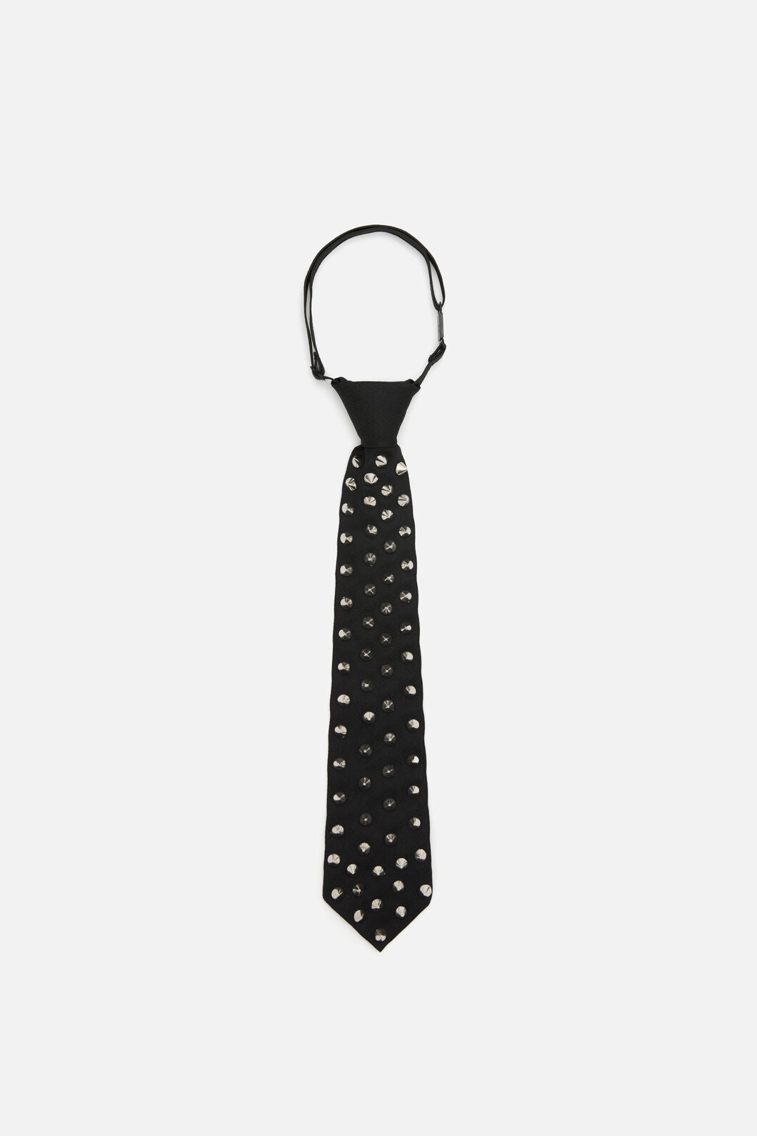 Dangerfield - Stud Neck Tie - black-silver