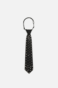 Dangerfield - Stud Neck Tie - black-silver