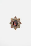 Dangerfield - Gothic Diamante Brooch - multi